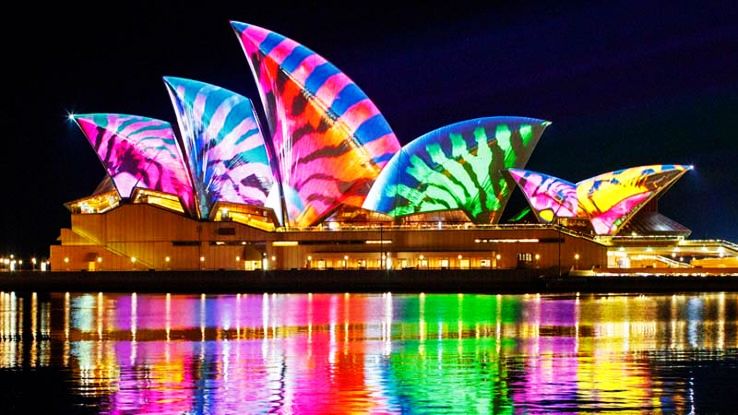 Lighting of the Sails